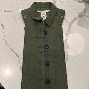 Brand new army green Veronica beard dickie. Goes into a Veronica’s beard jacket